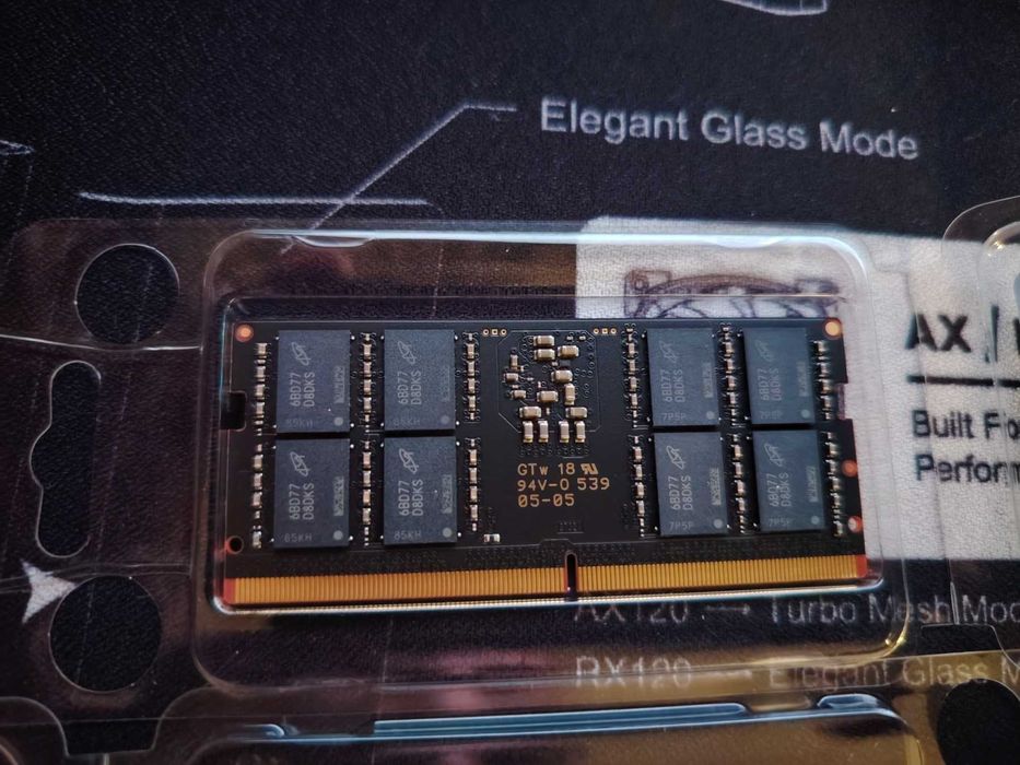 Рам памет за лаптоп Crucial 2x32GB 64GB 5600MHz DDR5 SO-DIMM
