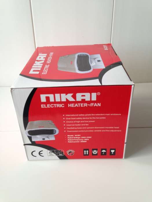 Тепловентилятор обогреватель NIKAI-201 от интернет-магазина