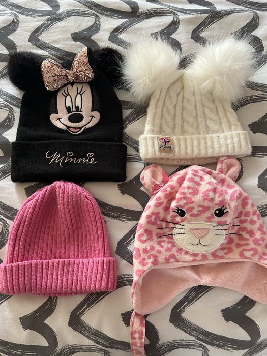 Пролетно-зимни детски шапки 2-5 год