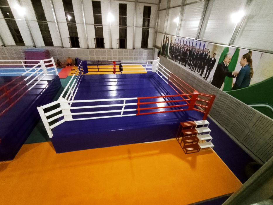 Боксерский ринг. Boks ring, Boxing ring.