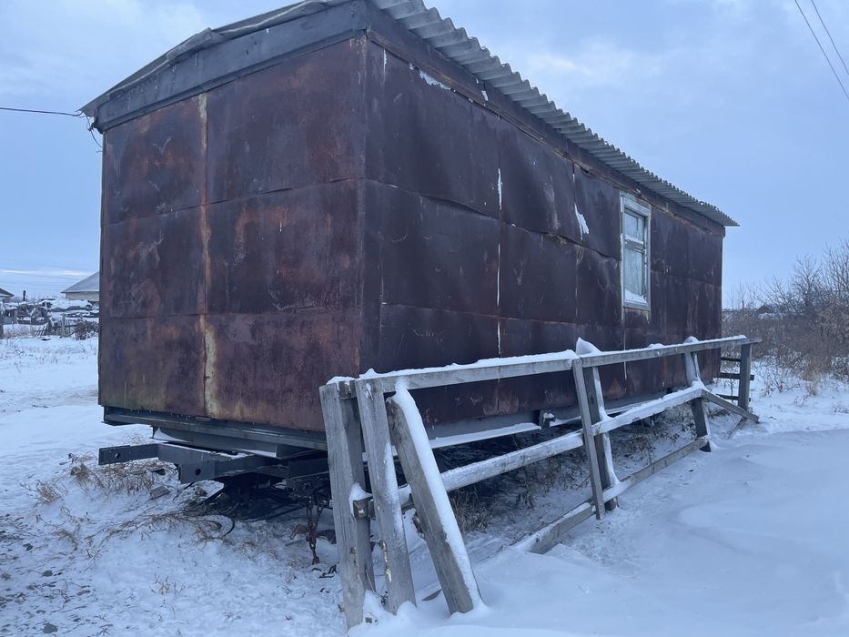 Вагон  жилой с отоплением