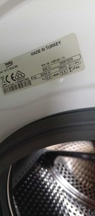 Beko WTV 6532 Bo,A+++ пералня