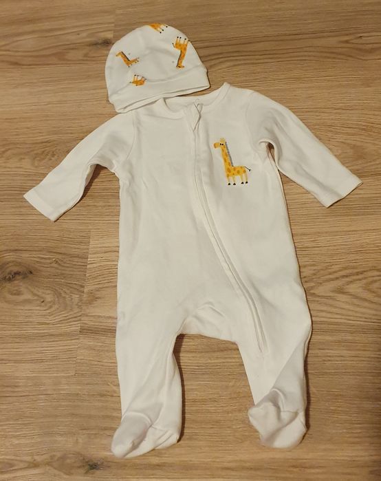 Pachet haine 0-3 luni, bumbac, accesorii noi