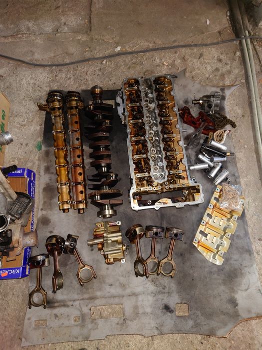 На части N53B30A Н53Б30А ванус вануси оборудвана глава 330i двигател