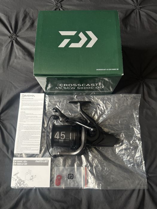 Mulinete Daiwa Crosscast 45 SCW 5000C QD 2 bucati