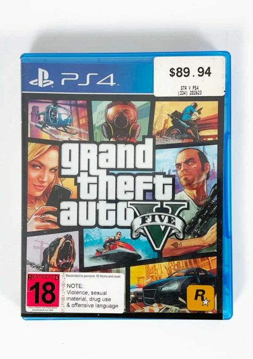 GTAV Grand Theft Auto V PS4)