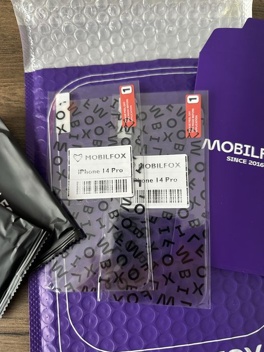 Set 2 folii Mobilfox iPhone 14/14pro, oferta 40ron