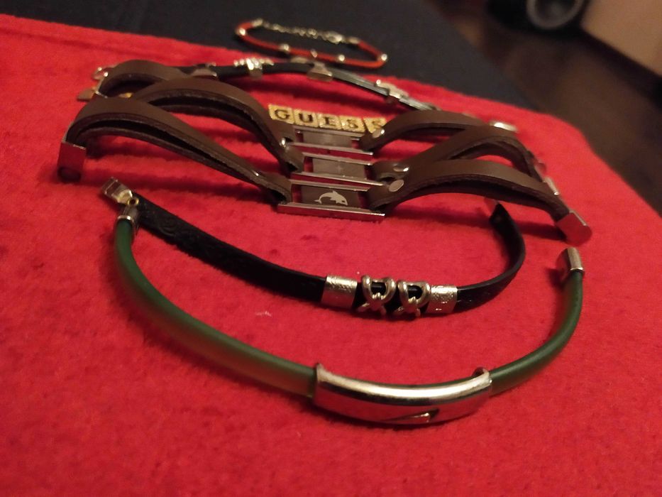Lot Bratari, piele naturala, silicon, Guess, etc