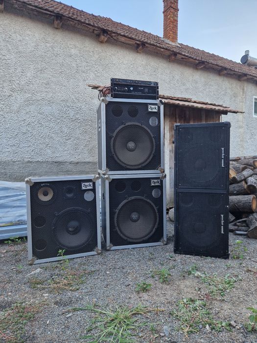 Difuzor + statie de amplificator, mixer