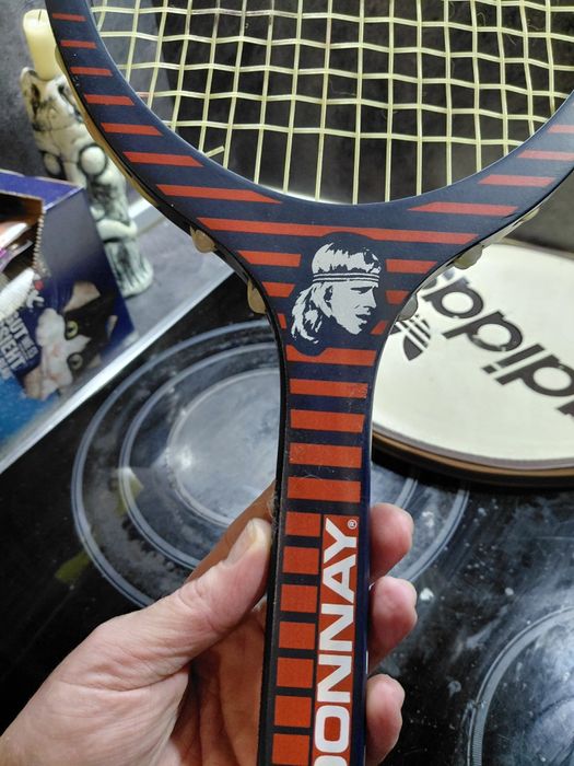 Ретро тенис ракета" Donnay"