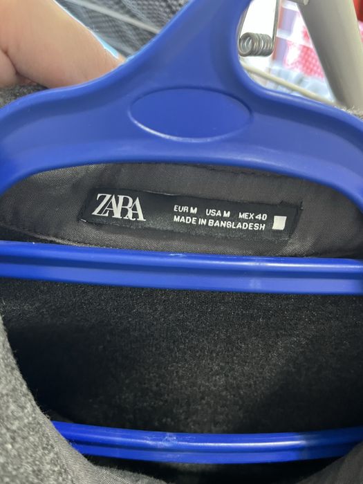 Zara man пиджак как пальто