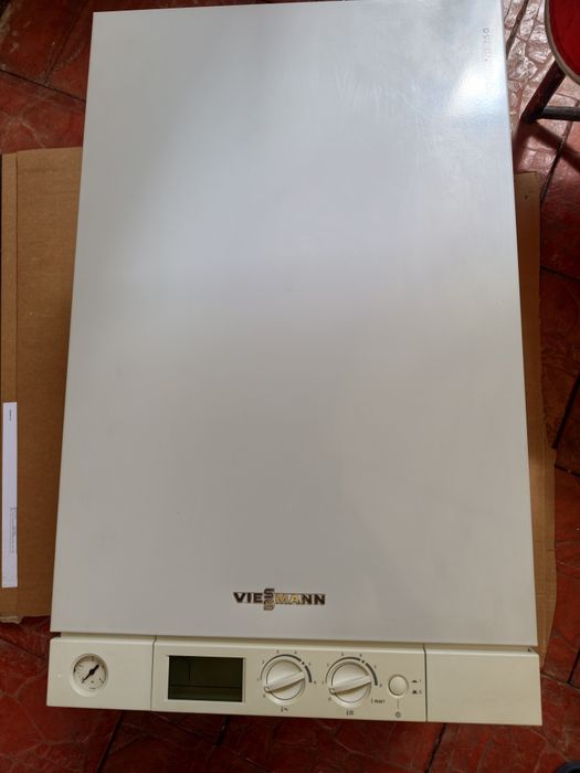 Centrala pe gaz Viessmann vitoped 100 in parametri normali de funcționare.