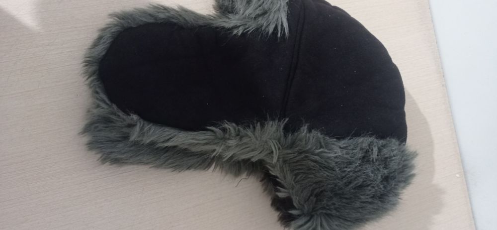 Зимняя детская шапка ушанка