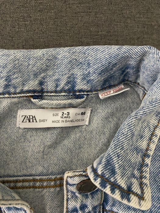 Set 2buc vesta(104cm) +1 buc geaca blugi (zara)98cm