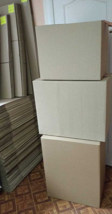 Картонные коробки, коробки оптом для переезда