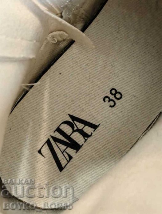 Оригинални Нови Дамски Маркови Обувки ZARA Зара 38 номер