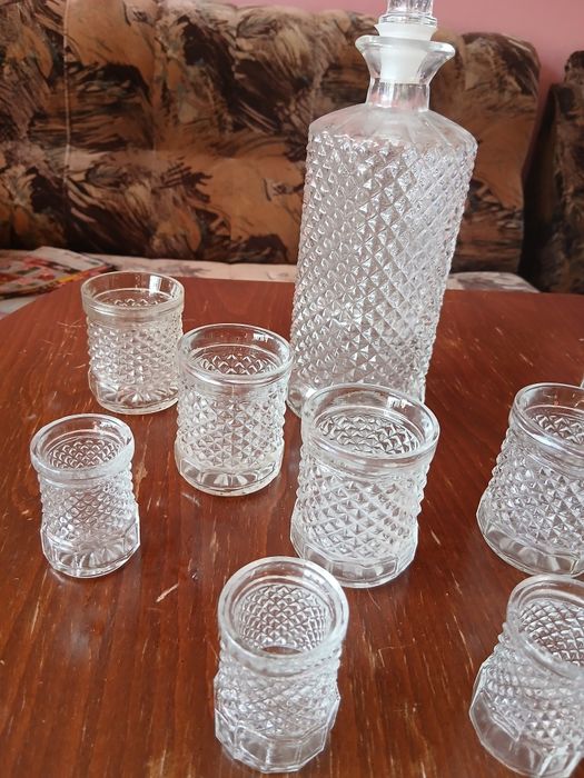 Сервиз стъкло алкохол