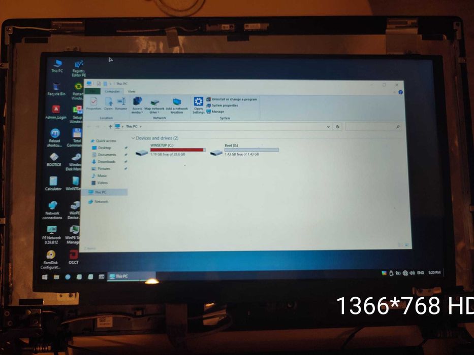 Display laptop 15.6" /14.0"