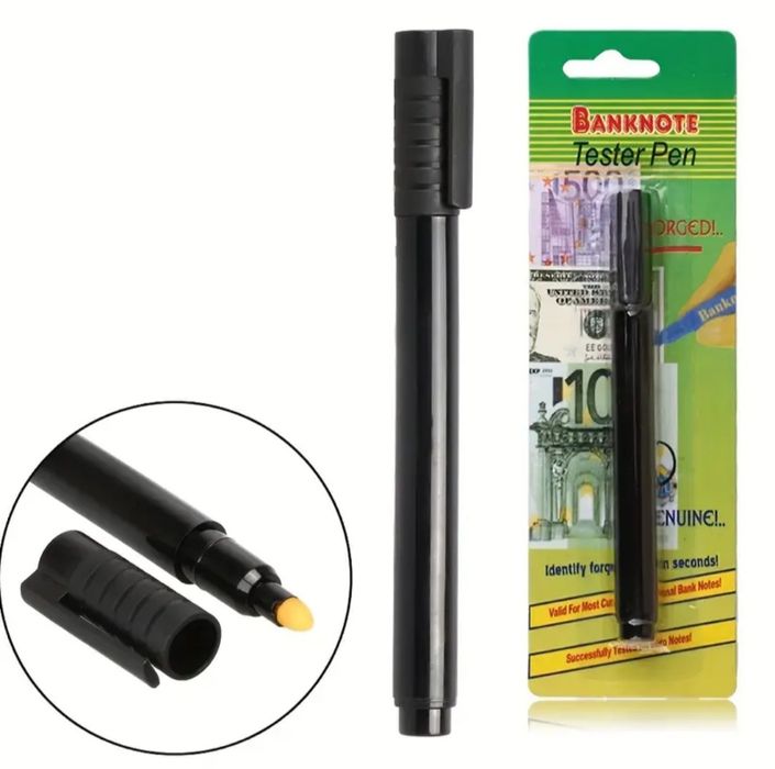 Маркер для проверки денег Banknote tester pen