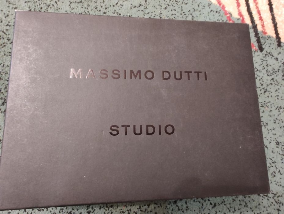 Кожаная обувь Massimo Dutti (туфли) 100% кожа, 42 размер