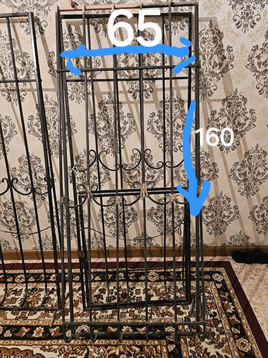 Ені 65 ұзындығы 160 төрт штук екеуі  жартылай ашылады шымкент қаласынд