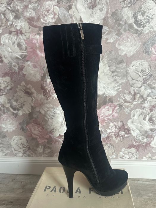 Cizme inalte cu toc