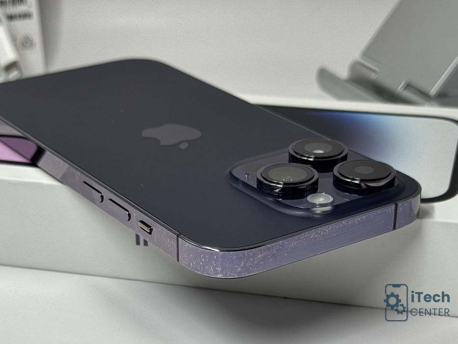 iPhone 14 Pro, 256GB, Purple, 100% батерия, ОТЛИЧЕН, ГАРАНЦИЯ!