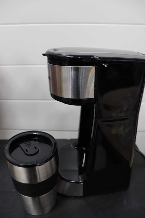 Salter EK2732 Кафемашина с филтър една чаша 420мл,неръждаема стомана