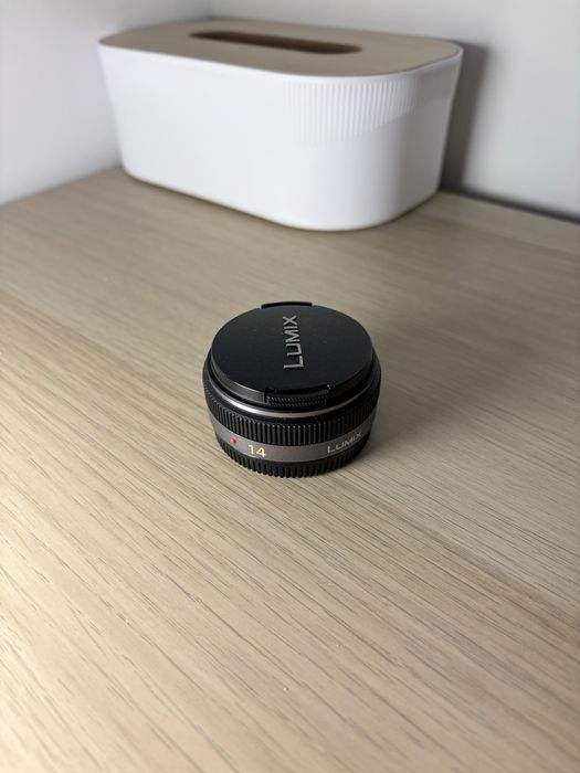 Obiectiv lumix 14mm f2.5 micro four-thirds