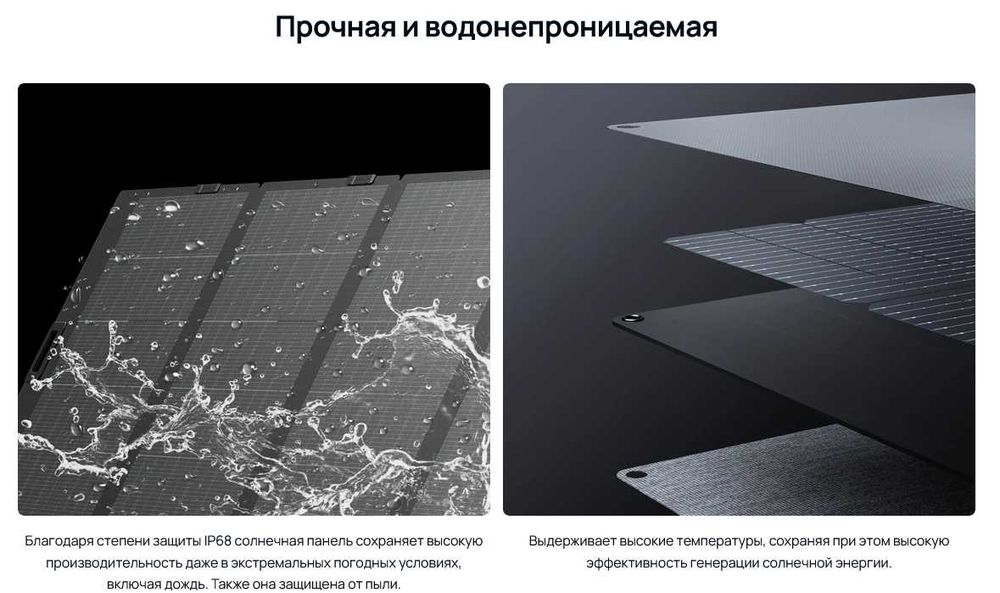 Cолнечные панель ecoflow 160W ( Gen 3 )