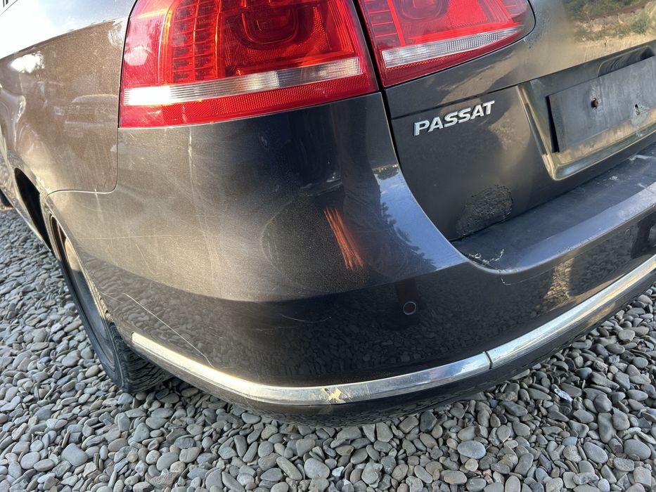 Bară spate Volkswagen Passat B7 break completa cu senzori de parcare