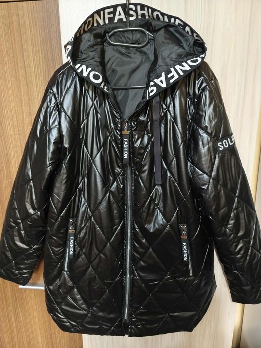 Ново черно дамско яке