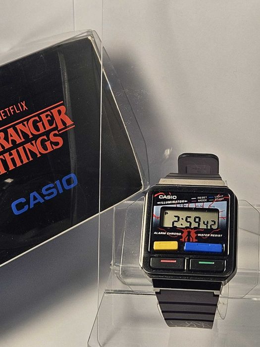 Casio EDGY Stranger Things Edition, Ca nou
