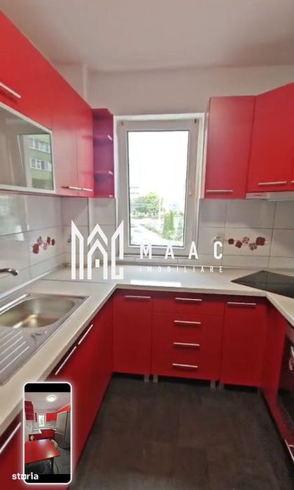 Apartament 3 camere de închiriat | Sibiu, Mihai Viteazul | 51 mp
