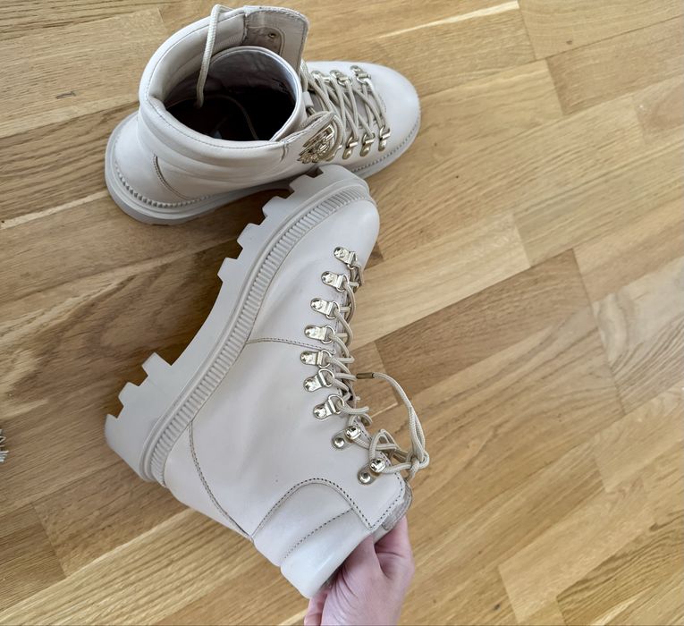 Ghete piele naturala H&M premium