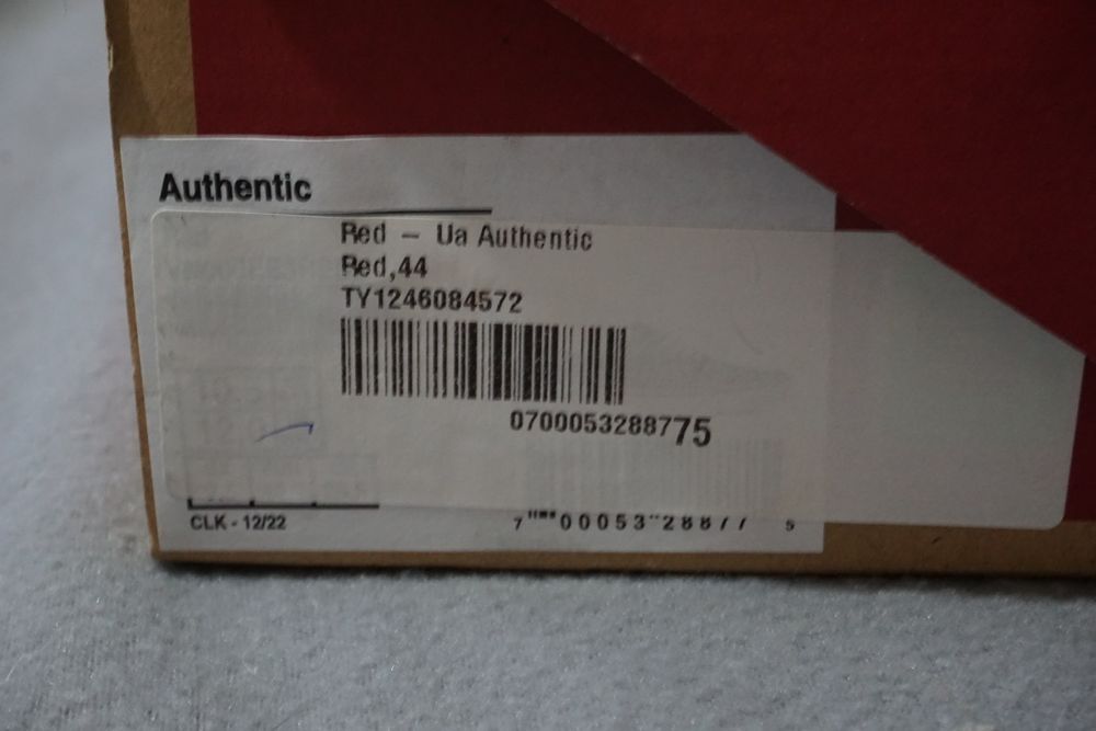 Vans Ua Authentic