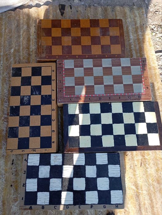 шахматные доски 6шт