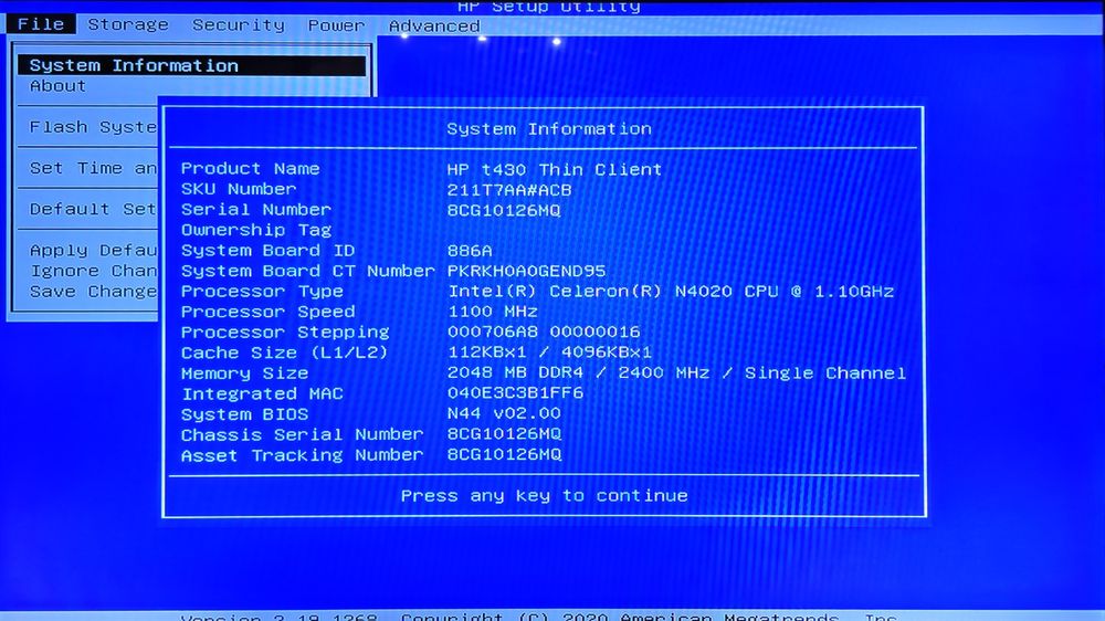 Мини-ПК HP t430 Thin Client