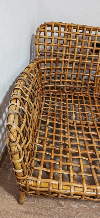 Scaun/fotoliu terasă/grădină din ratan