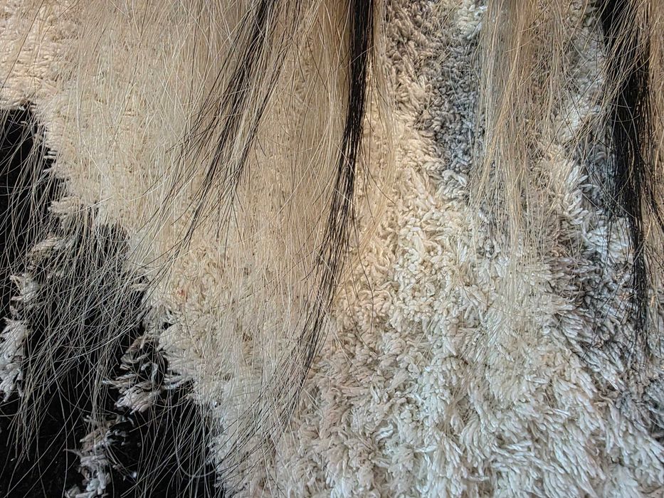 Естествена коса на стикери