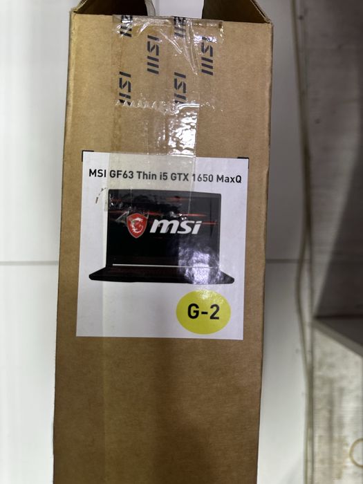 MSI noutbook COREI 5  16/50