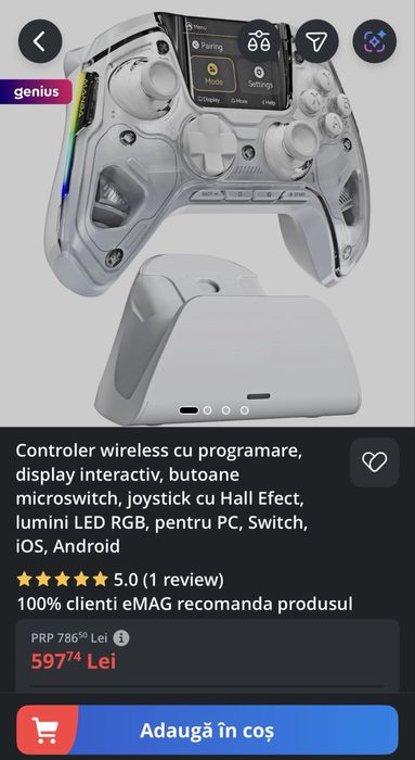 Controller Manba One V2 (Manba 2) complet nou, sigilat.