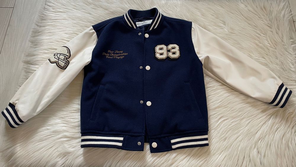Jacheta baseball, pentru baieti, H&M, marime 116-6 ani