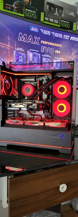 Gaming Pc Amd Ryzen 7 9800x3d RTX 5060 8 gb Asus