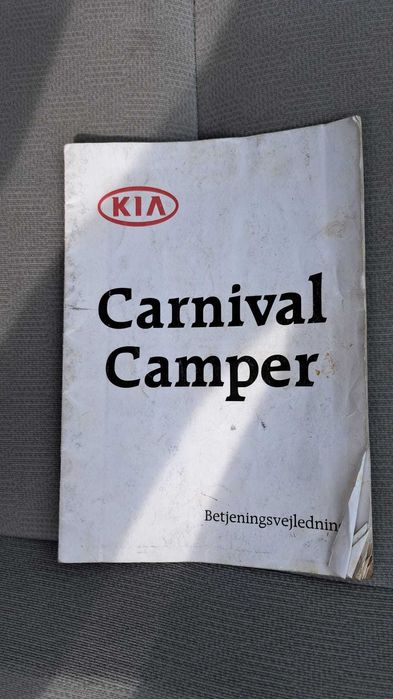 KIA Carnival II XL, 2.9CRDI CAMPER, фабричен кемпер, 7-места, климатик