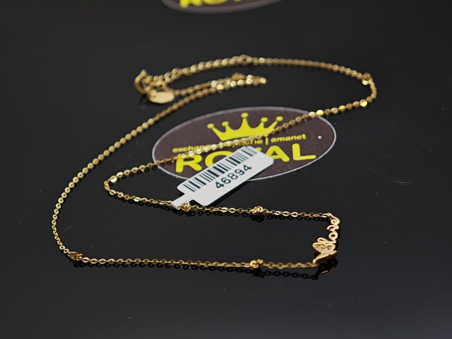 Bijuteria Royal: Lanț aur 14k/1.43 gr