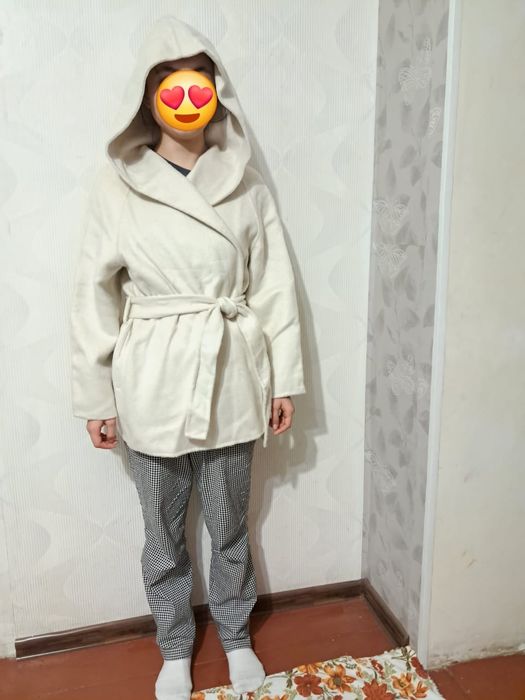 Полупальто женское чистая шерсть