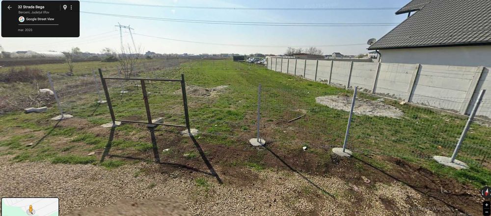 Comuna Berceni, Teren Strada Bega 460 MP