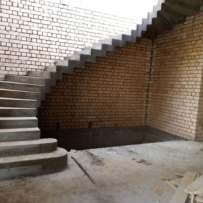 Бетон лестница зина