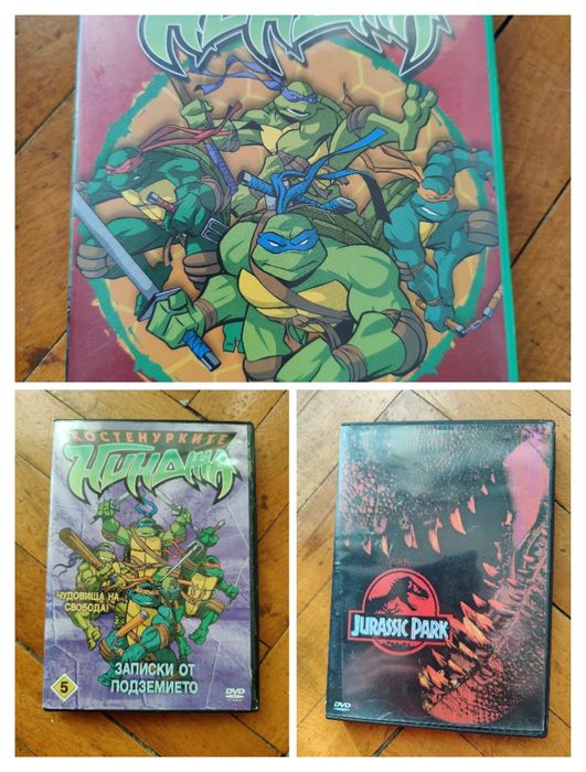 Детски филми на dvd и vhs